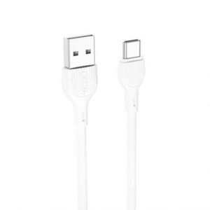 Кабель USB XO NB200 Type-C Quick Charge 2.1A 2м white