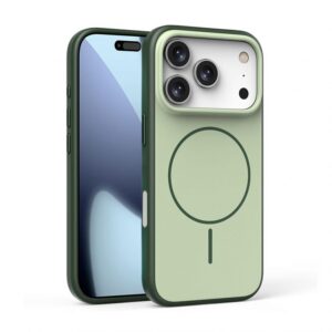 Чохол Soft Matte з MagSafe для Apple iPhone 17 Pro Max green