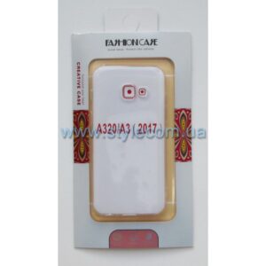 Чохол силіконовий Fashion Case для Samsung Galaxy A3/A320 (2017) прозорий
