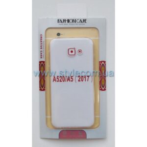 Чохол силіконовий Fashion Case для Samsung Galaxy A5/A520 (2017) прозорий