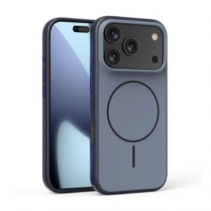 Чохол Soft Matte з MagSafe для Apple iPhone 15 dark blue