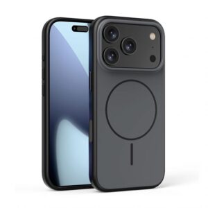 Чохол Soft Matte з MagSafe для Apple iPhone 15 black