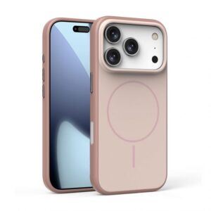 Чохол Soft Matte з MagSafe для Apple iPhone 16 nude