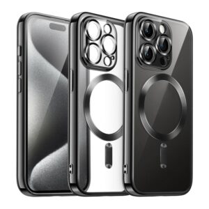 Чохол з функцією MagSafe для Apple iPhone 15 Pro Max black (9)