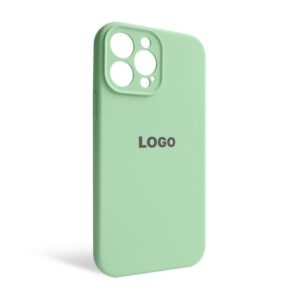 Чохол Full Silicone Case для Apple iPhone 13 Pro Max pistachio (71) закрита камера
