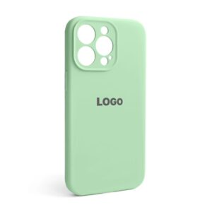 Чохол Full Silicone Case для Apple iPhone 13 Pro pistachio (71) закрита камера