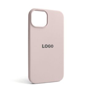 Чохол Full Silicone Case для Apple iPhone 14 grey pink (73)