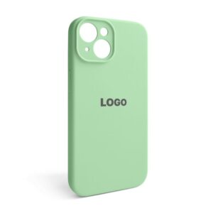 Чохол Full Silicone Case для Apple iPhone 14 pistachio (71) закрита камера