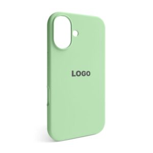 Чохол Full Silicone Case для Apple iPhone 16 pistachio (71)