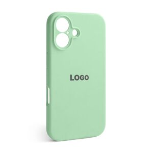 Чохол Full Silicone Case для Apple iPhone 16 pistachio (71) закрита камера