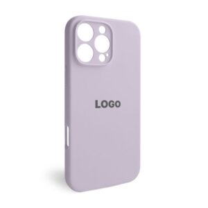 Чохол Full Silicone Case для Apple iPhone 16 Pro Max lilac purple (72) закрита камера
