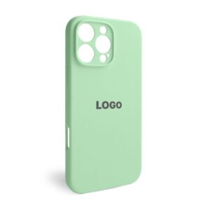 Чохол Full Silicone Case для Apple iPhone 16 Pro Max pistachio (71) закрита камера