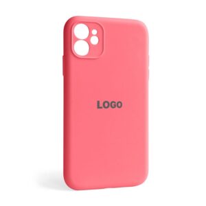 Чохол Full Silicone Case для Apple iPhone 11 peach (27) закрита камера