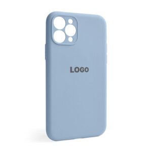 Чохол Full Silicone Case для Apple iPhone 11 Pro light blue (05) закрита камера