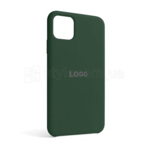Чохол Full Silicone Case для Apple iPhone 11 Pro Max atrovirens green (54)
