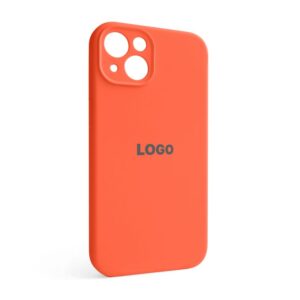 Чохол Full Silicone Case для Apple iPhone 13 apricot (02) закрита камера