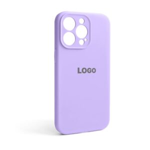 Чохол Full Silicone Case для Apple iPhone 13 Pro lilac (39) закрита камера