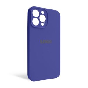 Чохол Full Silicone Case для Apple iPhone 13 Pro Max purple (34) закрита камера