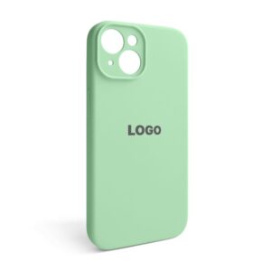 Чохол Full Silicone Case для Apple iPhone 15 pistachio (71) закрита камера