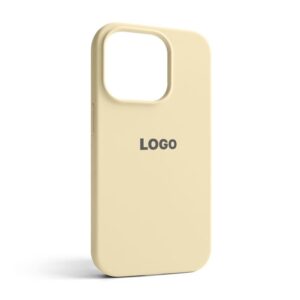 Чохол Full Silicone Case для Apple iPhone 15 Pro antique white (10)