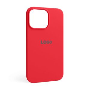 Чохол Full Silicone Case для Apple iPhone 15 Pro Max red (14)