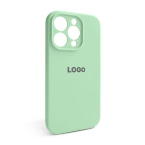 Чохол Full Silicone Case для Apple iPhone 15 Pro pistachio (71) закрита камера