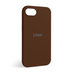 Чохол Full Silicone Case для Apple iPhone 16e dark brown (75)