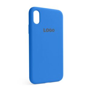 Чохол Full Silicone Case для Apple iPhone X, Xs royal blue (03)