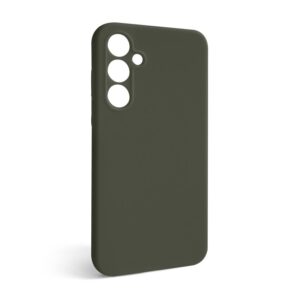 Чохол Full Silicone Case для Samsung Galaxy A35 5G/A356 (2023) dark olive (41) (без логотипу)