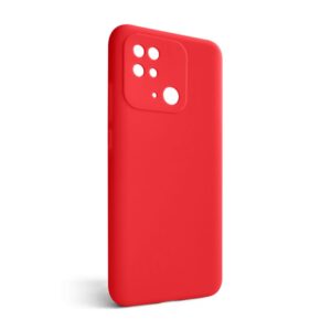 Чохол Full Silicone Case для Xiaomi Redmi 10C red (14) (без логотипу)