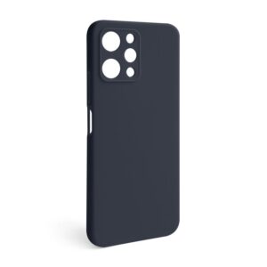 Чохол Full Silicone Case для Xiaomi Redmi 12 dark blue (08) (без логотипу)