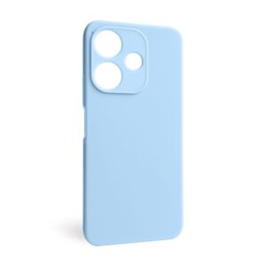 Чохол Full Silicone Case для Xiaomi Redmi 13 light blue (05) (без логотипу)