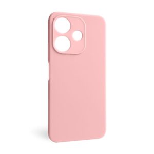 Чохол Full Silicone Case для Xiaomi Redmi 13 pink (06) (без логотипу)