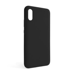 Чохол Full Silicone Case для Xiaomi Redmi 9A black (18) (без логотипу)