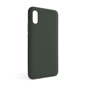 Чохол Full Silicone Case для Xiaomi Redmi 9A dark olive (41) (без логотипу)