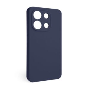Чохол Full Silicone Case для Xiaomi Redmi Note 13 4G dark blue (08) (без логотипу)