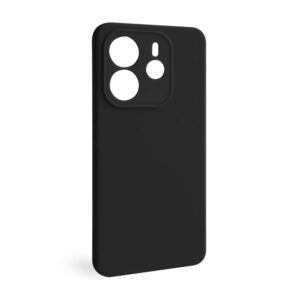 Чохол Full Silicone Case для Xiaomi Redmi Note 14 4G Global black (18) (без логотипу)