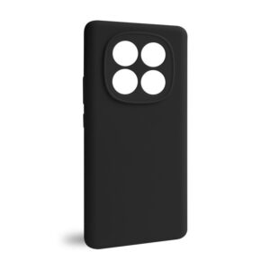 Чохол Full Silicone Case для Xiaomi Redmi Note 14 Pro black (18) (без логотипу)