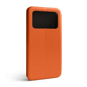 Чохол-книжка Premium для Xiaomi Poco M4 Pro 4G orange