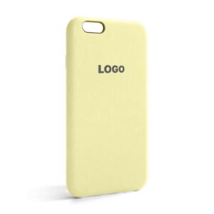 Чохол Original Silicone для Apple iPhone 6, 6s mellow yellow (51)