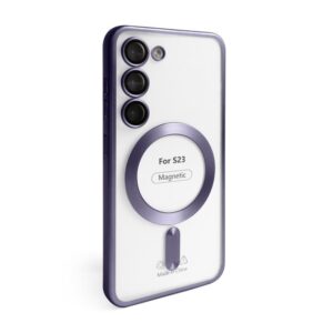 Чохол з функцією MagSafe для Samsung Galaxy S23/S911 (2023) violet (02)