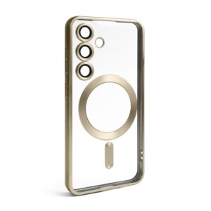 Чохол із функцією MagSafe для Samsung Galaxy S24/S921 (2024), S25/S931 (2025) gold (03) матовий