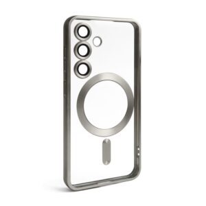 Чохол із функцією MagSafe для Samsung Galaxy S24/S921 (2024), S25/S931 (2025) grey (12) матовий