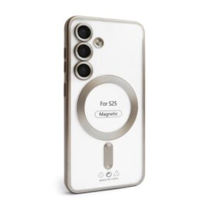 Чохол із функцією MagSafe для Samsung Galaxy S24/S921 (2024), S25/S931 (2025) grey (12) матовий