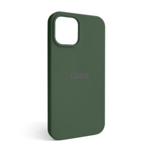 Чохол Full Silicone Case для Apple iPhone 12 Pro Max atrovirens green (54)