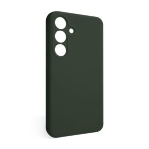 Чохол Full Silicone Case для Samsung Galaxy S24 FE/S721 (2024) dark olive (41)