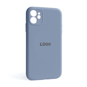 Чохол Full Silicone Case для Apple iPhone 11 lavender grey (28) закрита камера