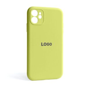 Чохол Full Silicone Case для Apple iPhone 11 flash lime (41) закрита камера
