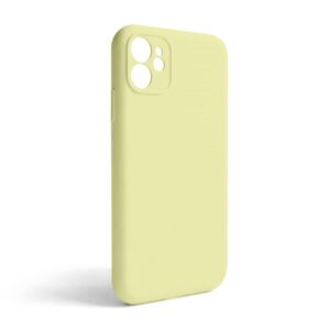 Чохол Full Silicone Case для Apple iPhone 11 mellow yellow (51) закрита камера (без логотипу)