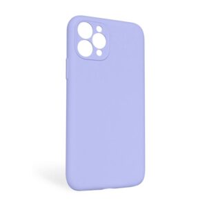 Чохол Full Silicone Case для Apple iPhone 11 Pro Max lilac (39) закрита камера (без логотипу)